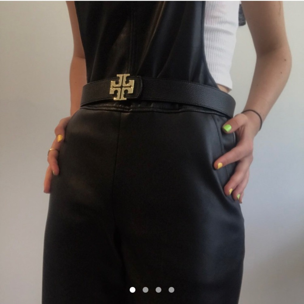 tory burch reversible logo belt